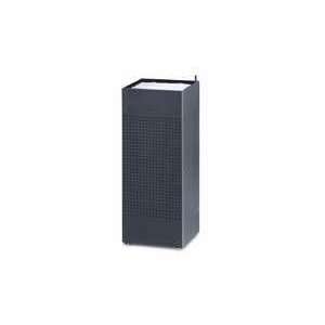   Receptacle Perforated Sand Urn Textured Black SCSU TBK