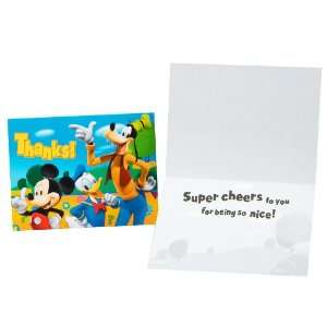   Mouse Clubhouse Thank You Notes (8) Party Supplies Toys & Games