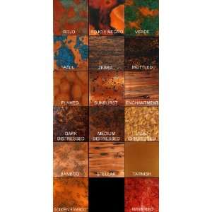  Color Copper Patina Sample Pack
