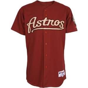  Houston Astros Authentic Alternate Brick On Field Jersey 