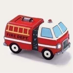  4 Firetruck Piggy Bank for Boys or Girls Toys & Games