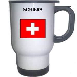  Switzerland   SCHIERS White Stainless Steel Mug 
