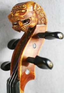Lion head violinSuper ToneMaster handmade#0334 Masterpiece  