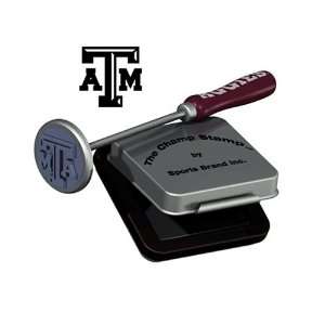  Sports Brand Texas A & M College Rubber Champ Stamp 