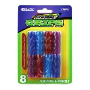   BAZIC Squishy Gel Pencil/Pen Grip Case Pack 144   427597 Electronics