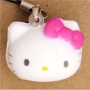  cute Hello Kitty head squishy charm kawaii: Toys & Games