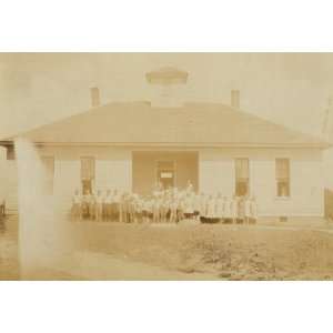  1916 child labor photo Hebbardsville School. Principal is 
