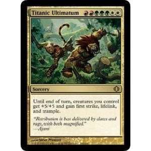    the Gathering   Titanic Ultimatum   Shards of Alara Toys & Games