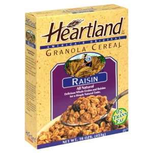 Heartland, Granola Raisin, 16 Ounce (6 Grocery & Gourmet Food