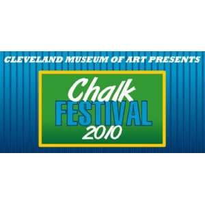    3x6 Vinyl Banner   Cleveland Chalk Festival 