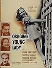 1941 Ad RKO Obliging Young Lady Joan Carroll Child Star   ORIGINAL