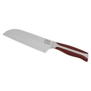    Chicago Cutlery 6.75 inch Cayenne Santoku Knife: Kitchen & Dining