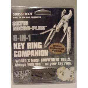  Silver Micro Plus 8 in 1 Key Ring Companion   CSMP 2S 