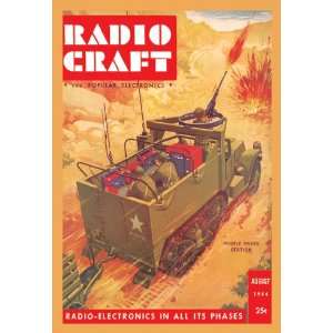  Radio Craft Mobile Radio Station 16X24 Giclee Paper