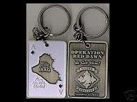 Saddam Captured 4 ID We Got Him Key Chain  