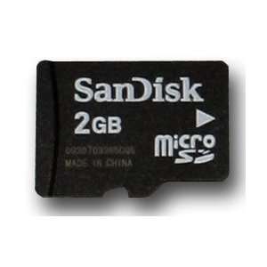  SanDisk 2GB MicroSD Card with Adapter Electronics