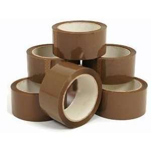    New Clear & Tan BOX Sealing Tape   Tape~CT 18: Office Products