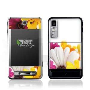  Design Skins for Samsung F480   Flowers Design Folie 