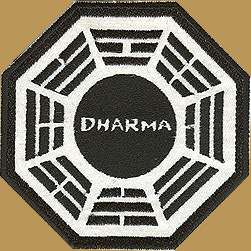 LOST Dharma Initative Embroidered patch DHARMA  