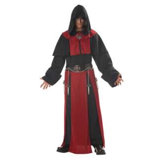 Dark Minion Hooded Robe Mens Halloween Costume  