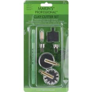  New   Makins Professional Clay Cutter Kit 7 Pieces by WMU 