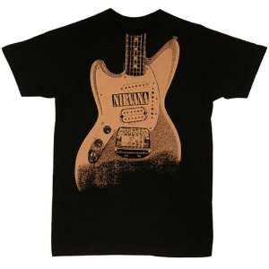 Nirvana   Guitar Discharge T shirt