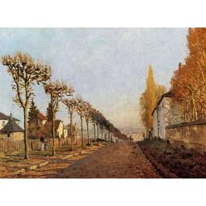  Made Oil Reproduction   Alfred Sisley   32 x 24 inches   Chemin de 
