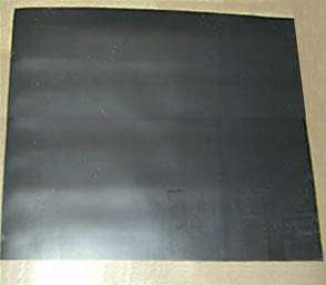 16 THICK Neoprene Rubber Sheet 36 x 3 Feet Black  