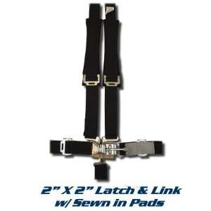  Ts Safety Harness 2X2 Latch & Link W/Pads 