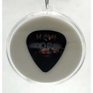Def Leppard Mirror Ball Guitar Pick With MADE IN USA Christmas Tree 