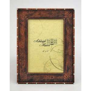  4x6 Ashleigh Manor Brown Ale Butterfly Etching Frame