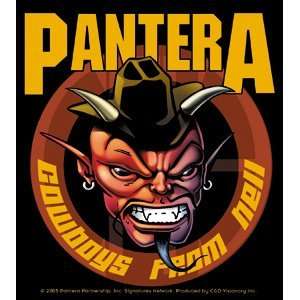    Pantera   Cowboys From Hell Devil   Sticker / Decal Automotive