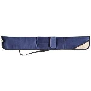  Sterling Blue Angora Pool Cue Case for 2 Cues Sports 