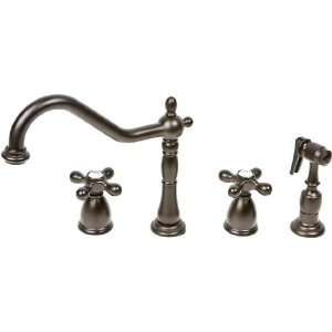   Kitchen Faucet w/ Side Spray, Oil Rubbed Bronze