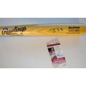 Barry Bonds Autographed Baseball Bat   Full Size Adirondack JSA 