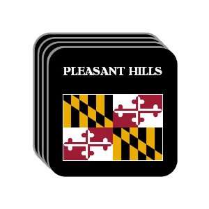 US State Flag   PLEASANT HILLS, Maryland (MD) Set of 4 Mini Mousepad 