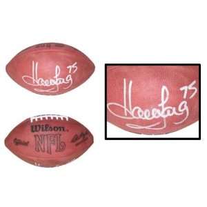   Autographed Official Wilson Rozelle NFL Game Football 