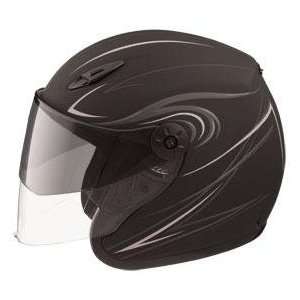  G Max GM17 SPC Derk Helmet , Size: XL, Color: Flat Black 