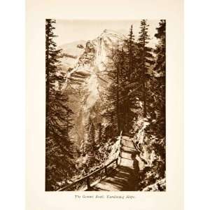   Switzerland Bern Valais Peak   Original Photogravure