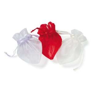   Shaped Organza Wedding and Shower Favor Bags: Health & Personal Care