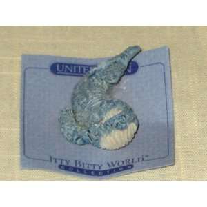  1986  Whale  Itty Bitty World Collection United Design 
