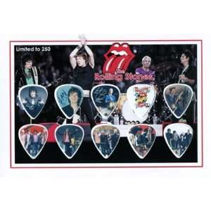 THE ROLLING STONES Mick Jagger Signed Autographed 250 Limited Edition 