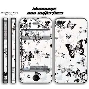  New Apple iPhone 4 Designer Skin with ANTENNA GUARDS 