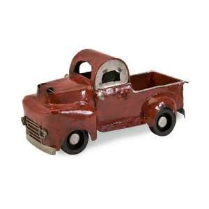  Old Rustic Truck Iron Statue Sculpture Table Accent Arts 