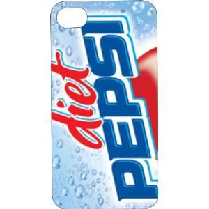 White Silicone Rubber Case Custom Designed Diet Pepsi iPhone Case for 