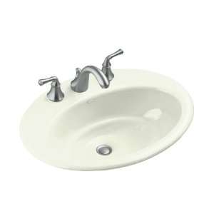   2907 8 NG Thoreau Self Rimming Lavatory with 8 Centers, Tea Green