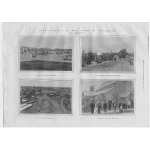    Siege Of Kimberley Antique Print 1900 Boer War