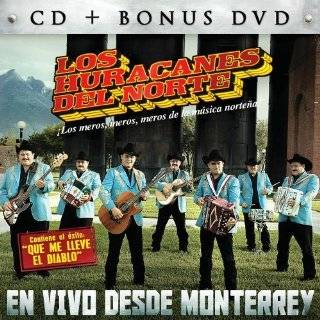 En Vivo Desde Monterrey (W/Dvd) Audio CD ~ Huracanes Del Norte