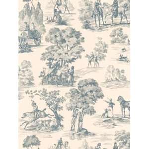  Wallpaper Brewster toile Collection 47 63264