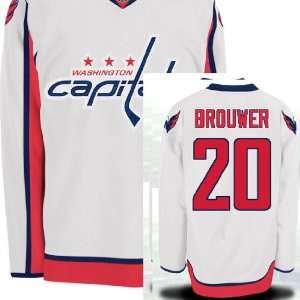 NHL Gear   Troy Brouwer #20 Washington Capitals White Jersey Hockey 